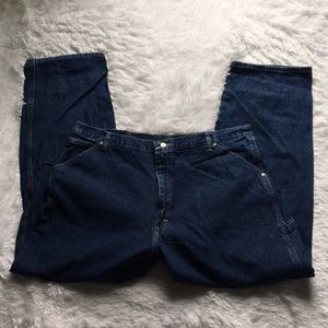 Wrangler blue jeans